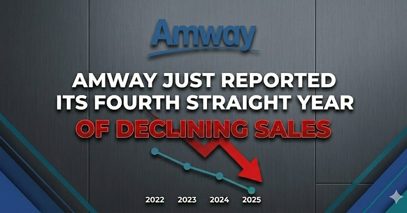 Amway Reports Fourth Straight Year of Sales Decline