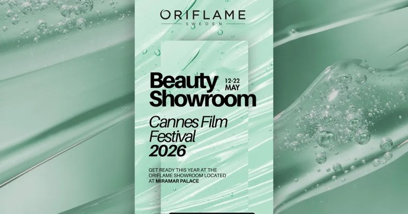 Oriflame Returns to Cannes with Glam Studio for 2023 Festival
